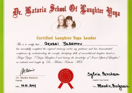 Георги Яръмов - сертификат 2